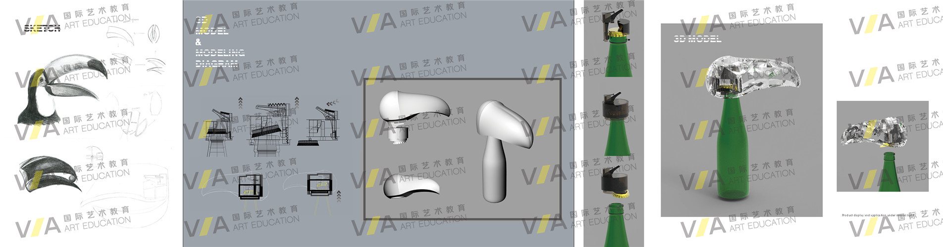 服装设计专业艺术生留学作品集案例